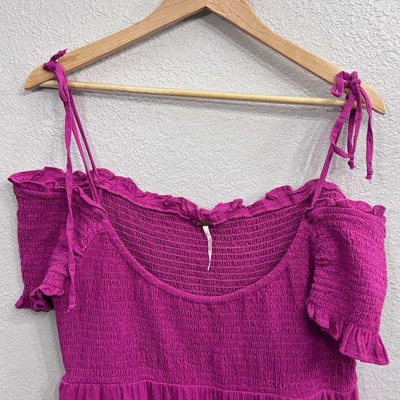 Free People Pink Mini Dress - Picture 6 of 13